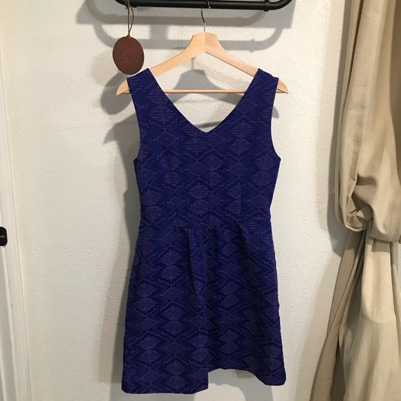 Anthropologie Maeve Averie Aztec Sleeveless Dress Sz 4 - Picture 11 of 11